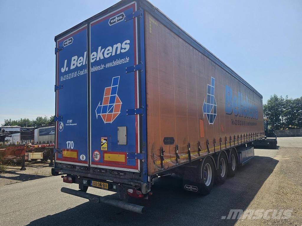 Van Hool A3C002 / ALU RIMS / PALLET BOX / GALVANIZED STEEL نصف مقطورات بباب جانبي