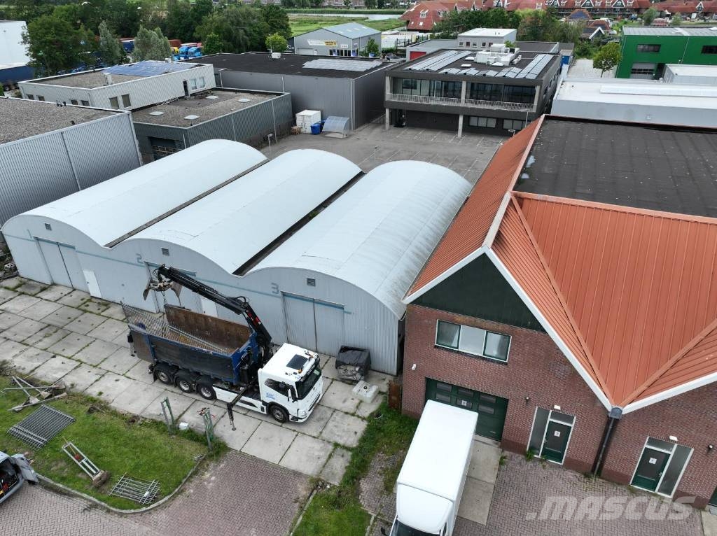  Demontabele Staalconstructie 600 m² Steel frame buildings