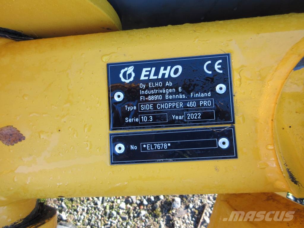 Elho Sidechopper 460 vesakkomurskain جزازات وأغطية المراعي