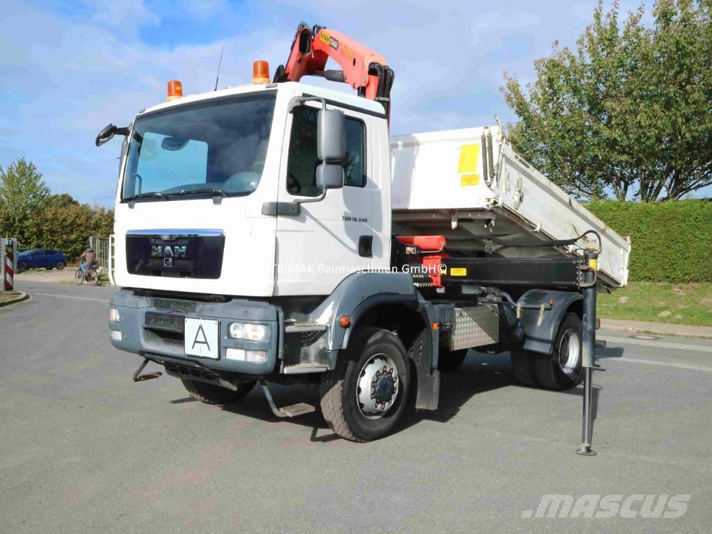 MAN TGM 18.340 Flatbed/Dropside trucks