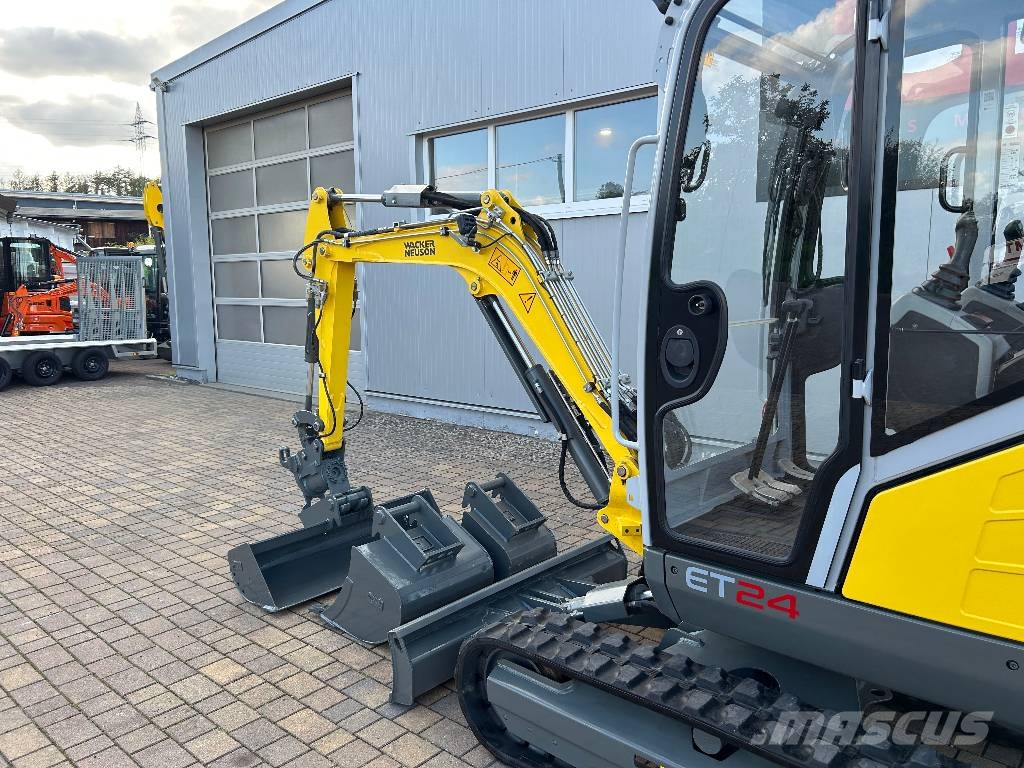 Wacker Neuson ET24 Powertilt*2023*484BH*3xLöffel*TOP* حفارات صغيرة أقل من 7 طن (حفارات صغيرة)