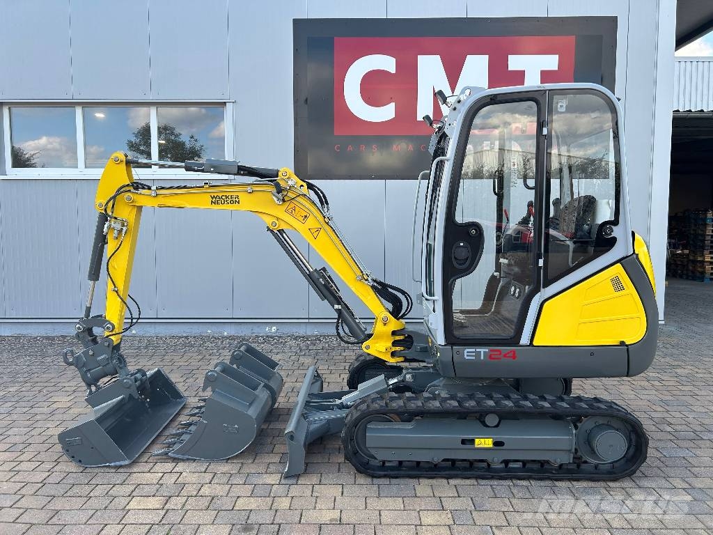 Wacker Neuson ET24 Powertilt*2023*484BH*3xLöffel*TOP* حفارات صغيرة أقل من 7 طن (حفارات صغيرة)