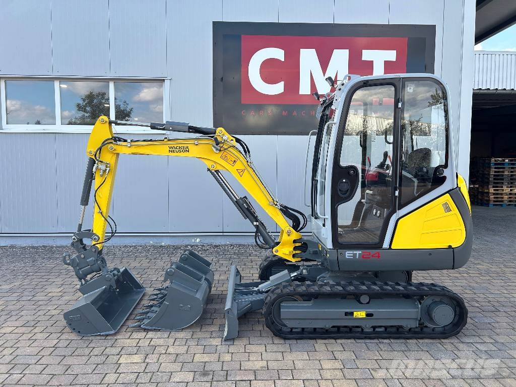Wacker Neuson ET24 Powertilt*2023*484BH*3xLöffel*TOP* حفارات صغيرة أقل من 7 طن (حفارات صغيرة)