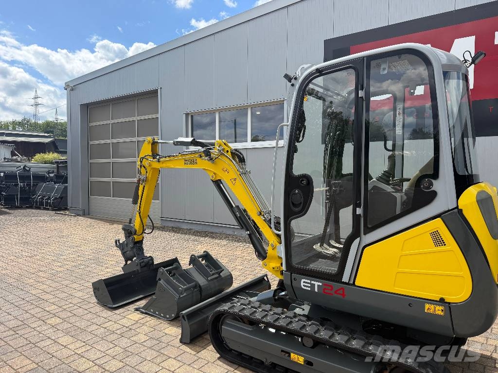 Wacker Neuson ET24 Powertilt*2023*484BH*3xLöffel*TOP* Minikoparki