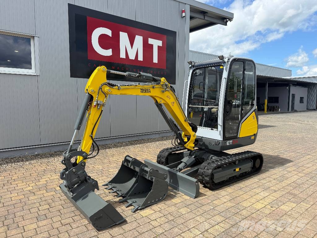 Wacker Neuson ET24 Powertilt*2023*484BH*3xLöffel*TOP* Minikoparki