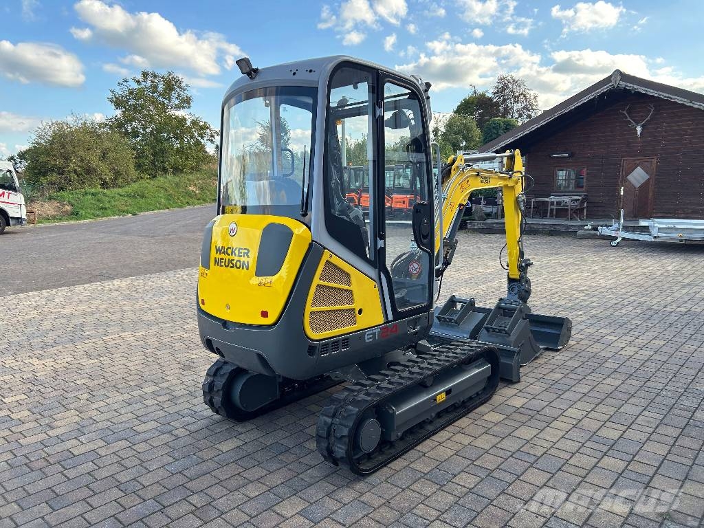 Wacker Neuson ET24 Powertilt*2023*484BH*3xLöffel*TOP* حفارات صغيرة أقل من 7 طن (حفارات صغيرة)