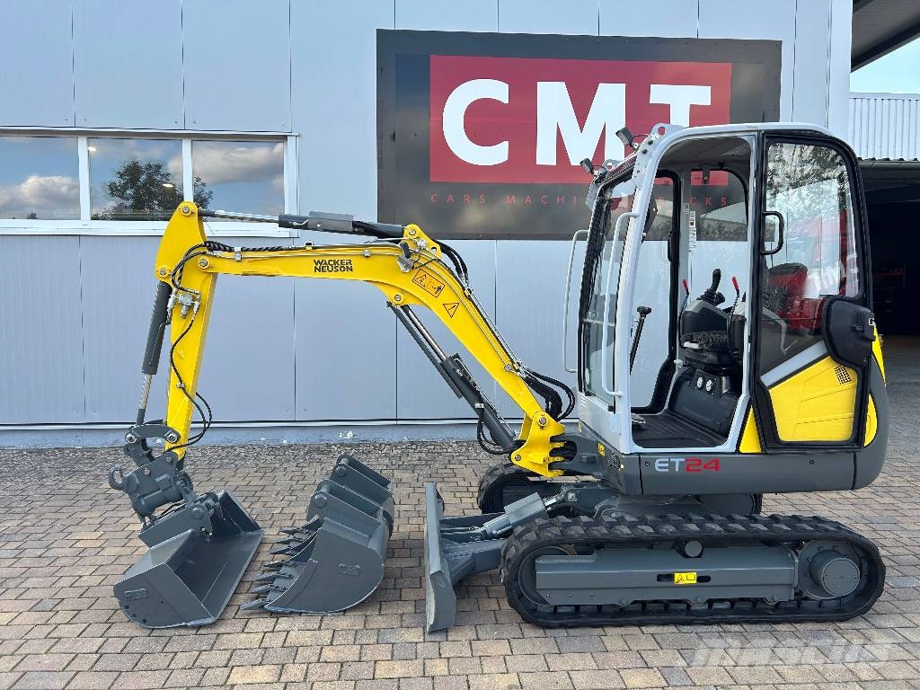 Wacker Neuson ET24 Powertilt*2023*484BH*3xLöffel*TOP* حفارات صغيرة أقل من 7 طن (حفارات صغيرة)