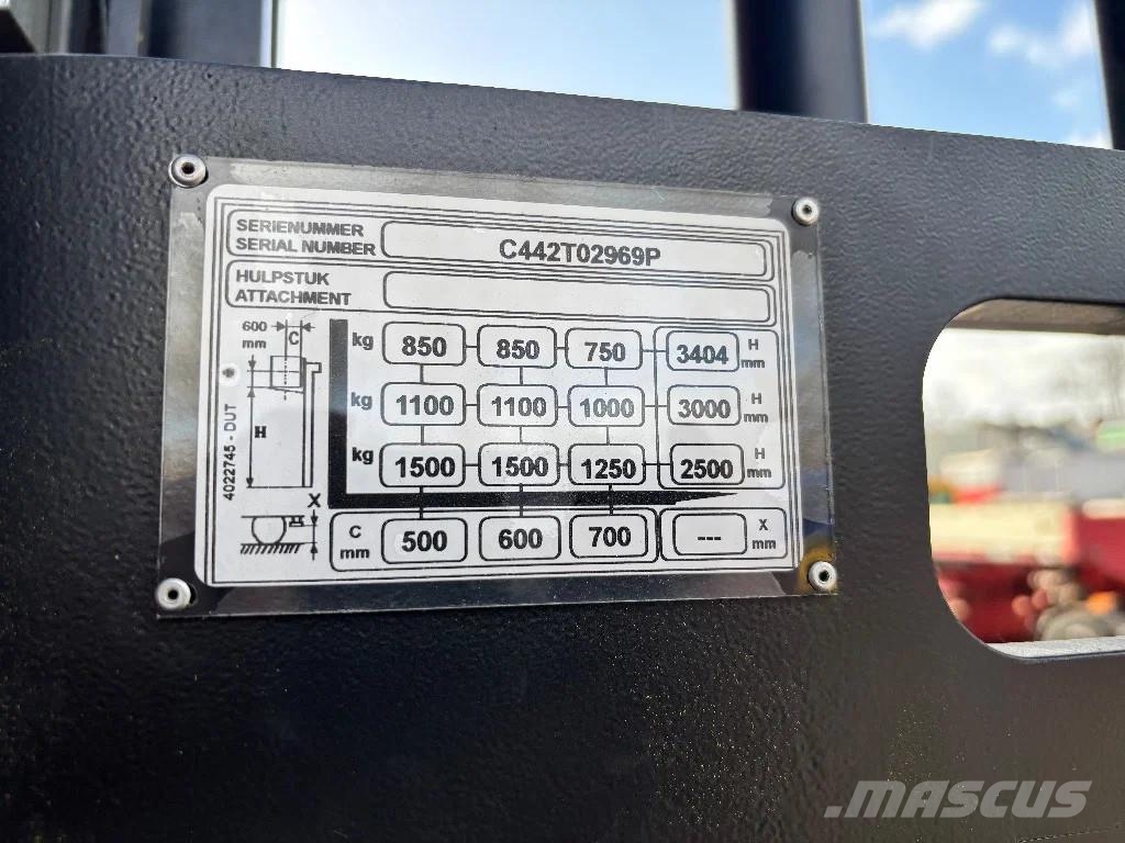 Hyster S1.5 S 1500 kg stapelaar 3.4m Samopogonski ručni viljuškari