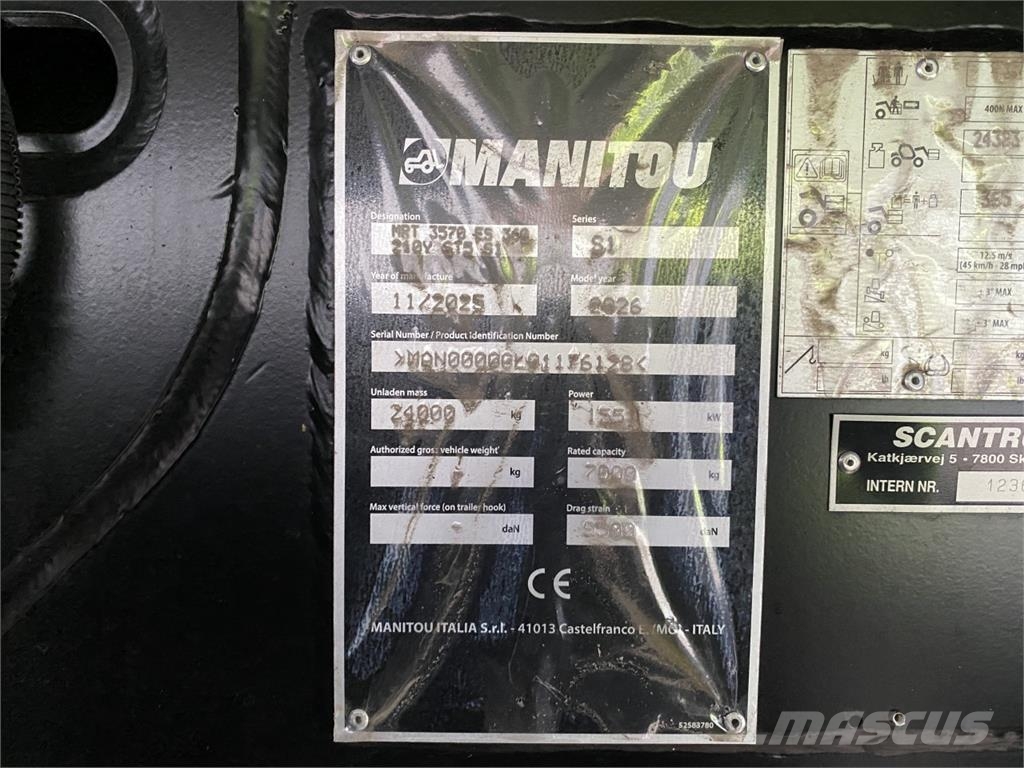 Manitou MRT3570 ES VISION+ ST5 텔러 핸들러