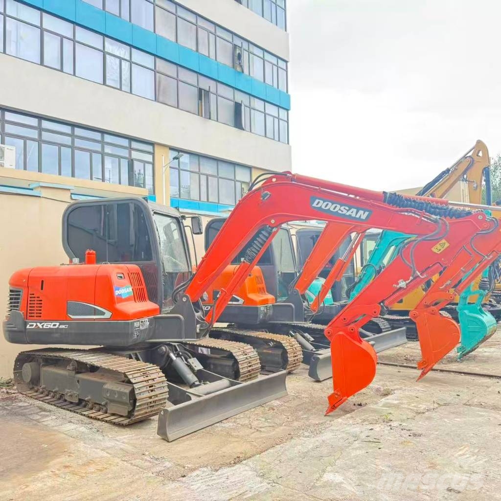 Doosan DX 60-9 C Mini ekskavatoriai < 7 t