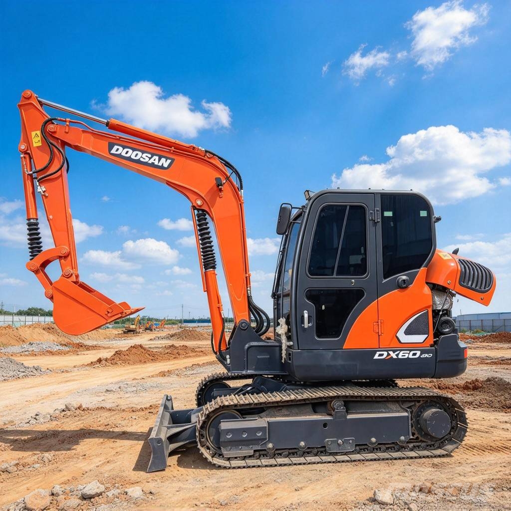 Doosan DX 60-9 C Mini ekskavatoriai < 7 t