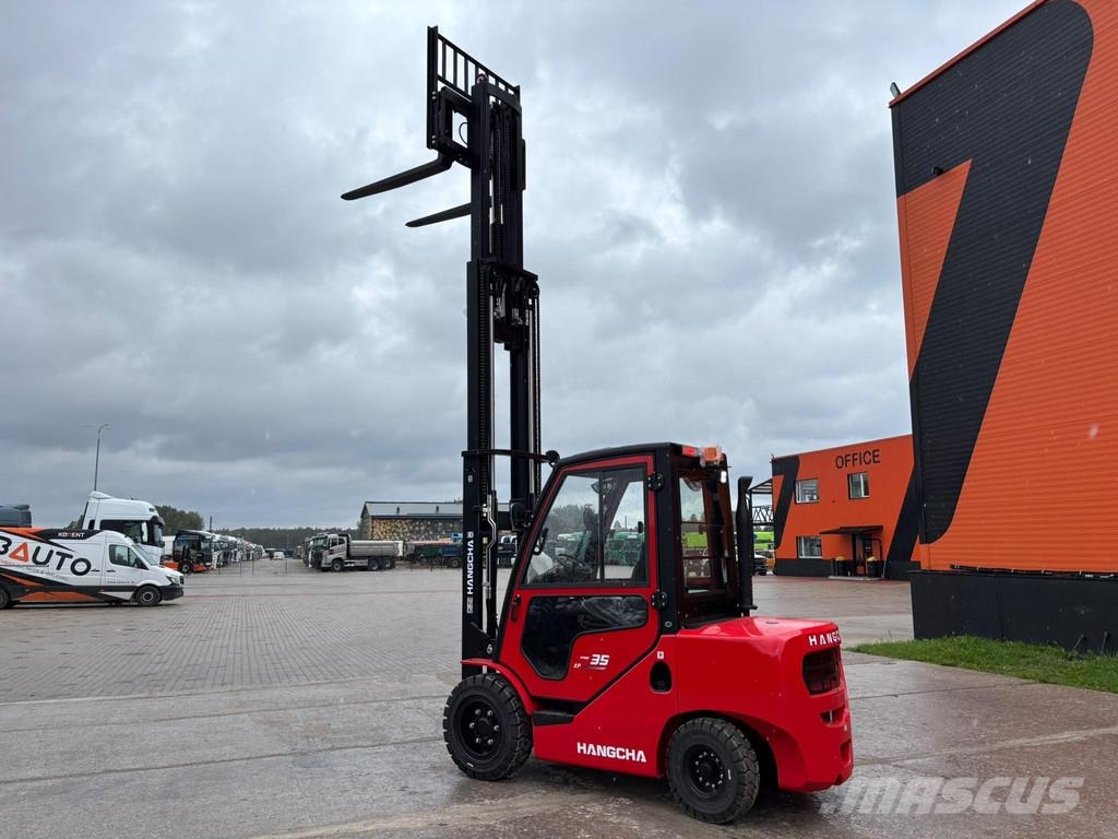 Hangcha CPCD 35 Free lift mast / forks 1220 mm / side shif Dieselové vozíky