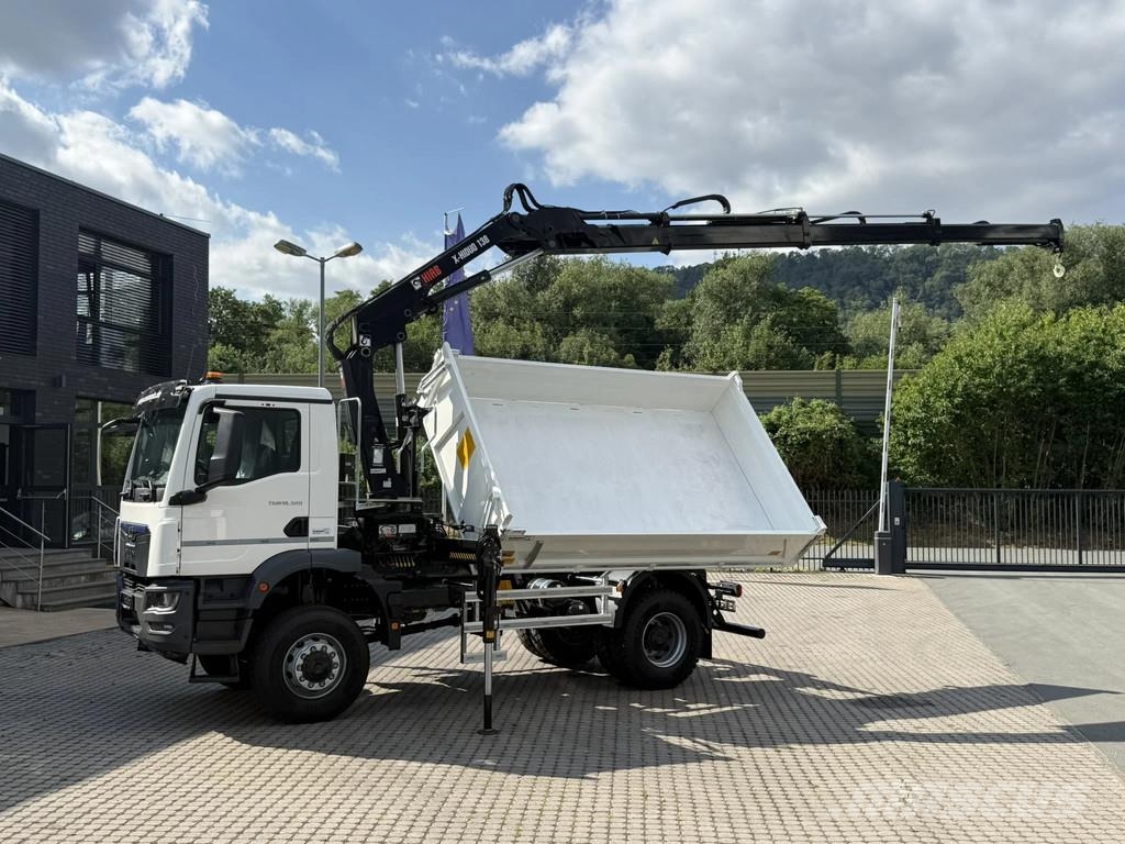 MAN TGM 18.320 TGM 18.320 4x2 BB EuromixMTP HIAB 138-3 Camiones bañeras basculantes o volquetes