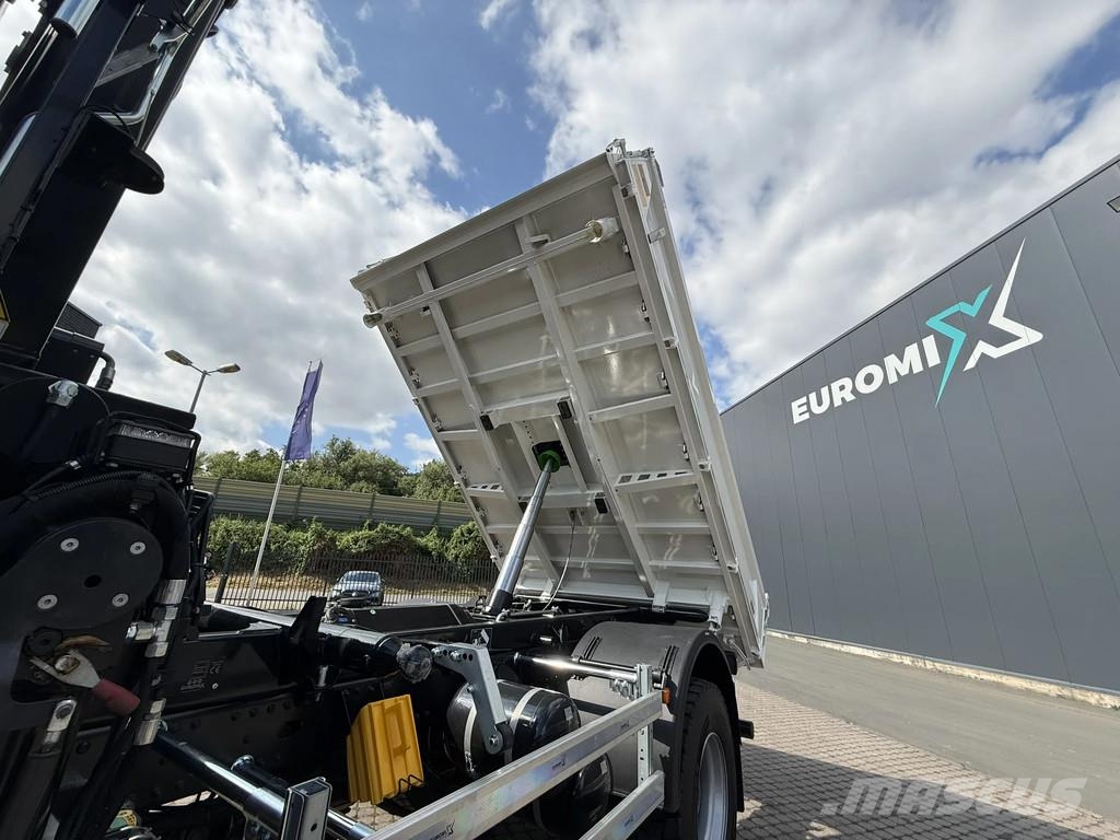 MAN TGM 18.320 TGM 18.320 4x2 BB EuromixMTP HIAB 138-3 Camiones bañeras basculantes o volquetes