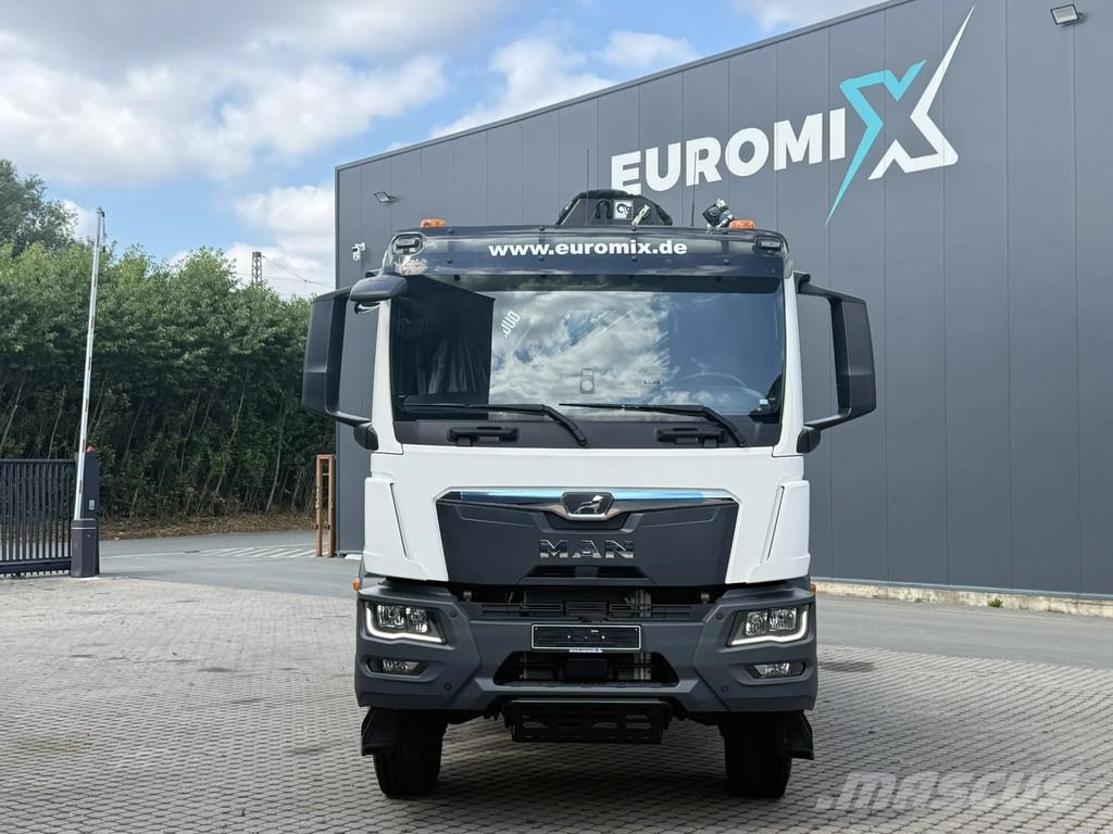 MAN TGM 18.320 TGM 18.320 4x2 BB EuromixMTP HIAB 138-3 Camiones bañeras basculantes o volquetes