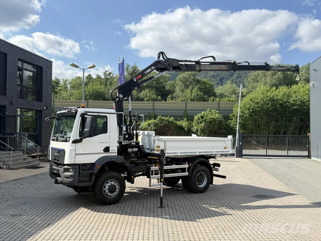 MAN TGM 18.320 TGM 18.320 4x2 BB EuromixMTP HIAB 138-3 Camiones bañeras basculantes o volquetes