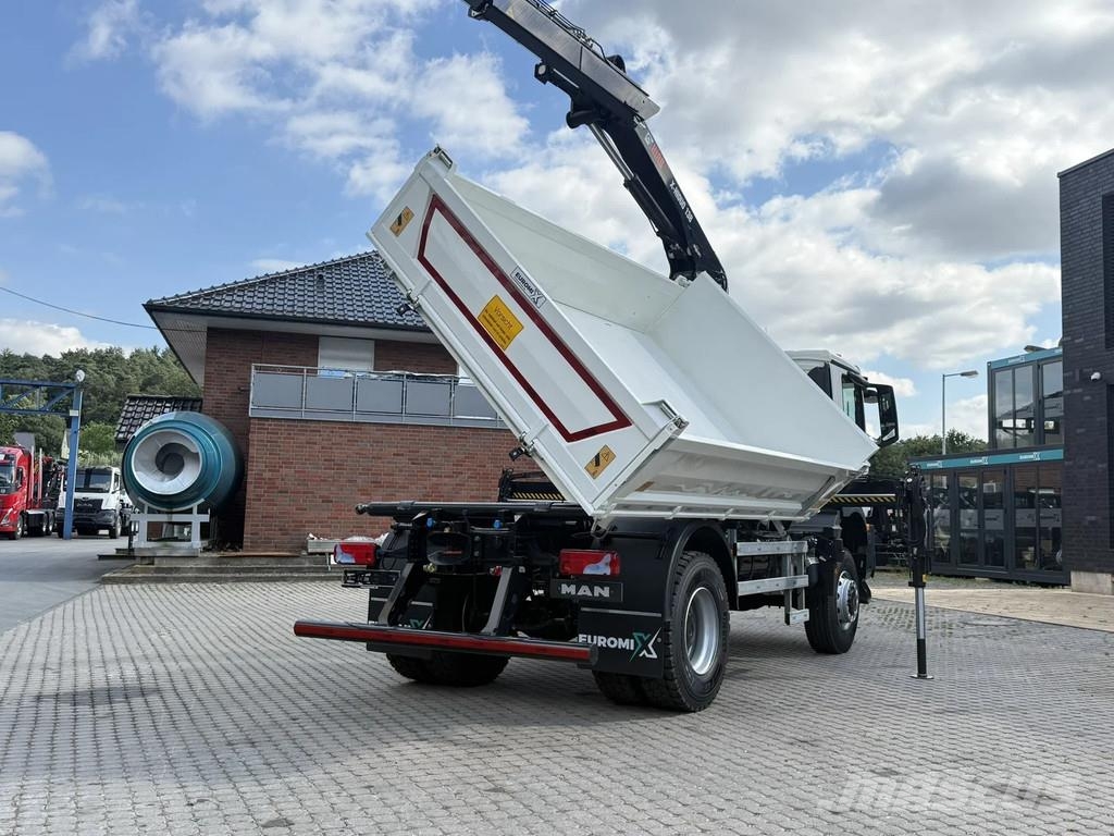 MAN TGM 18.320 TGM 18.320 4x2 BB EuromixMTP HIAB 138-3 Tipper trucks