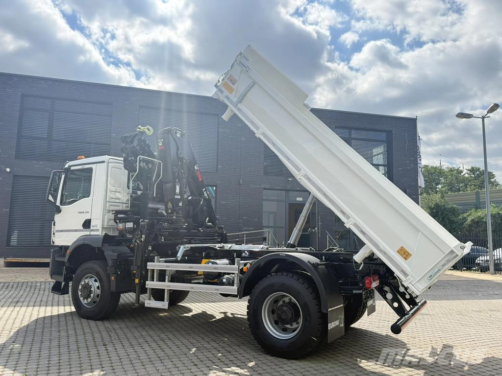 MAN TGM 18.320 TGM 18.320 4x2 BB EuromixMTP HIAB 138-3 Camiones bañeras basculantes o volquetes
