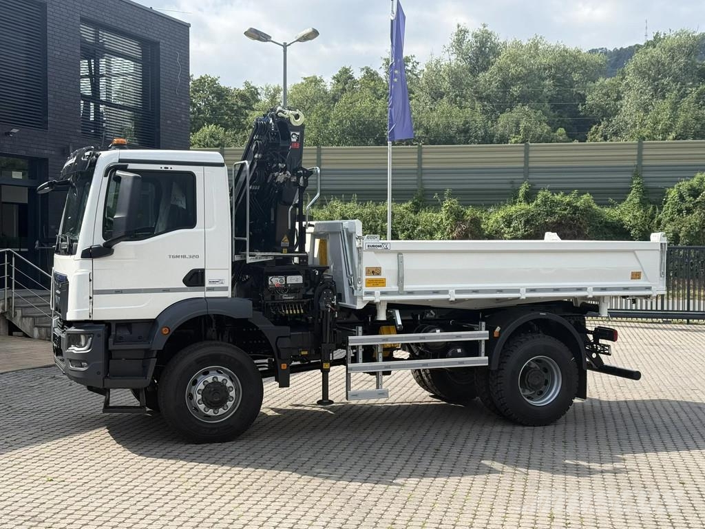 MAN TGM 18.320 TGM 18.320 4x2 BB EuromixMTP HIAB 138-3 Camiones bañeras basculantes o volquetes