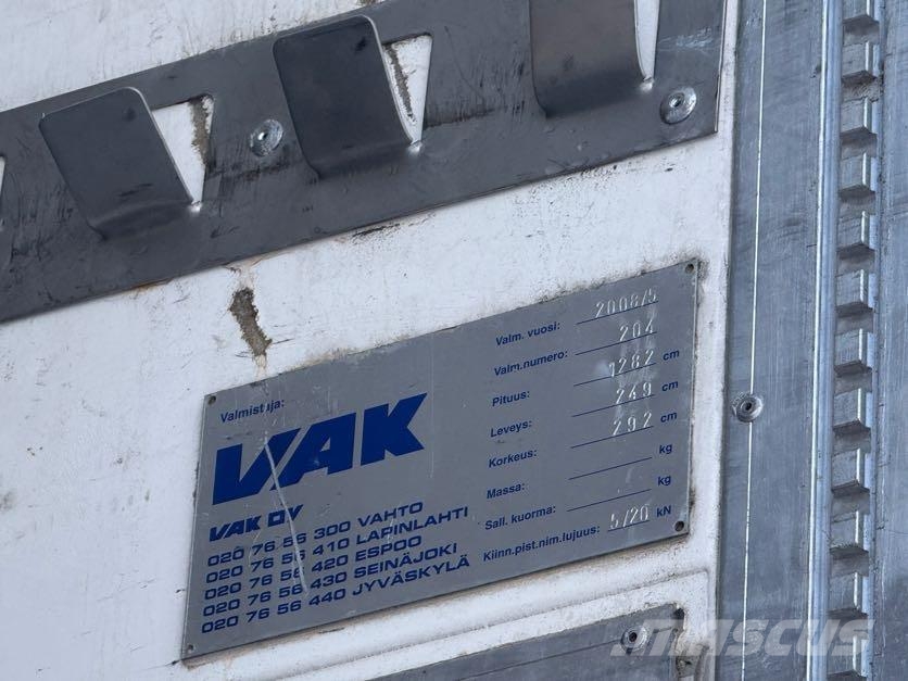 VAK Thermoking Kylmäkoneella Prikolice za hladnjače