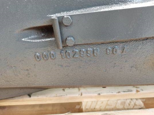 Fendt 926 Vario 000102998 bridge case Chassis og understell