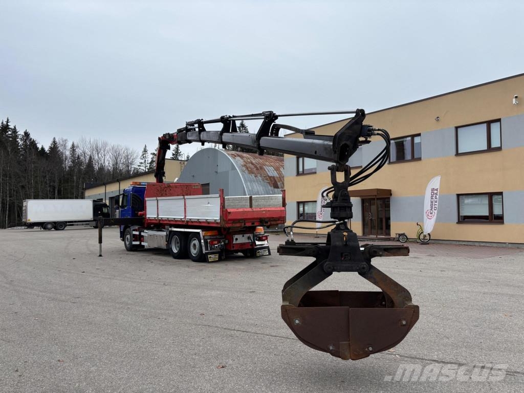 Volvo FM 400 6x2*4 EURO3 + Palfinger PK20002 + AJK HOOKL شاحنات الرافعات