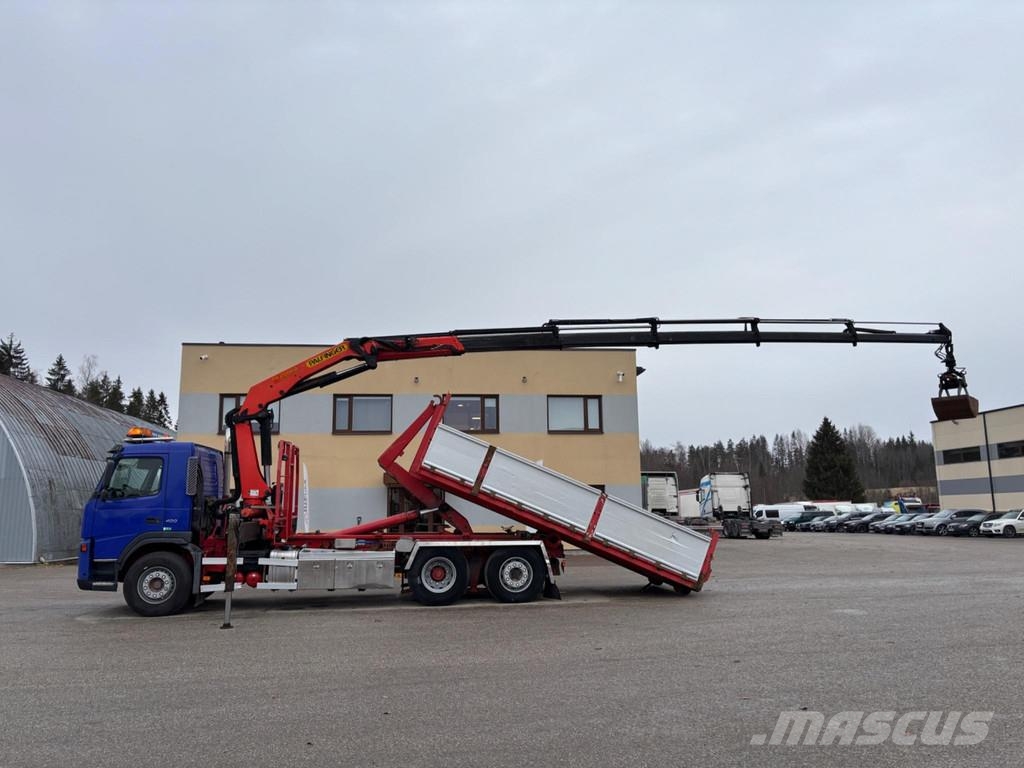 Volvo FM 400 6x2*4 EURO3 + Palfinger PK20002 + AJK HOOKL شاحنات الرافعات