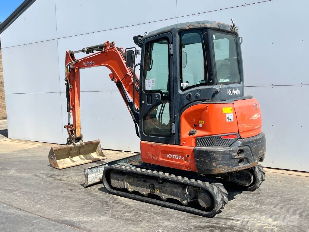 Kubota KX037-4 - Hammer Lines / Quick Coupler Εκσκαφάκι (διαβολάκι) < 7t