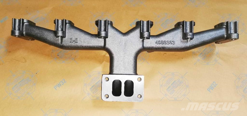 Cummins 6B Engine Exhaust Manifold 3917700 4988353 3906660 Motorer