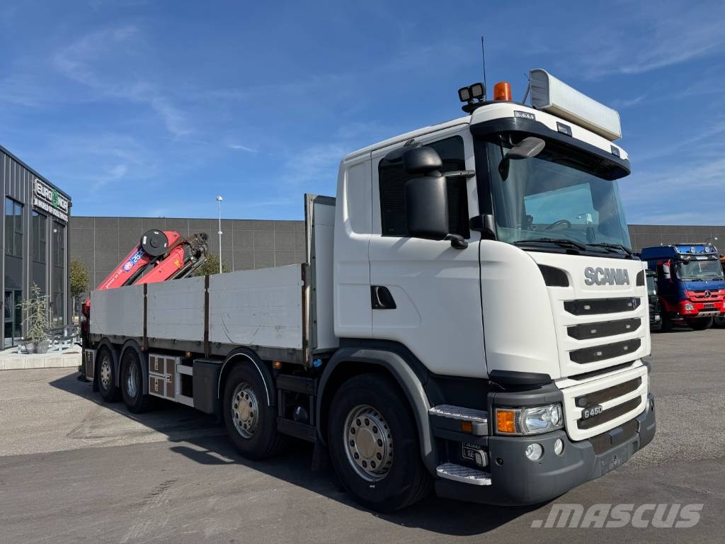 Scania G450 8x2*6 Euro 6 / Crane HMF 2620 K5 Camiones grúa