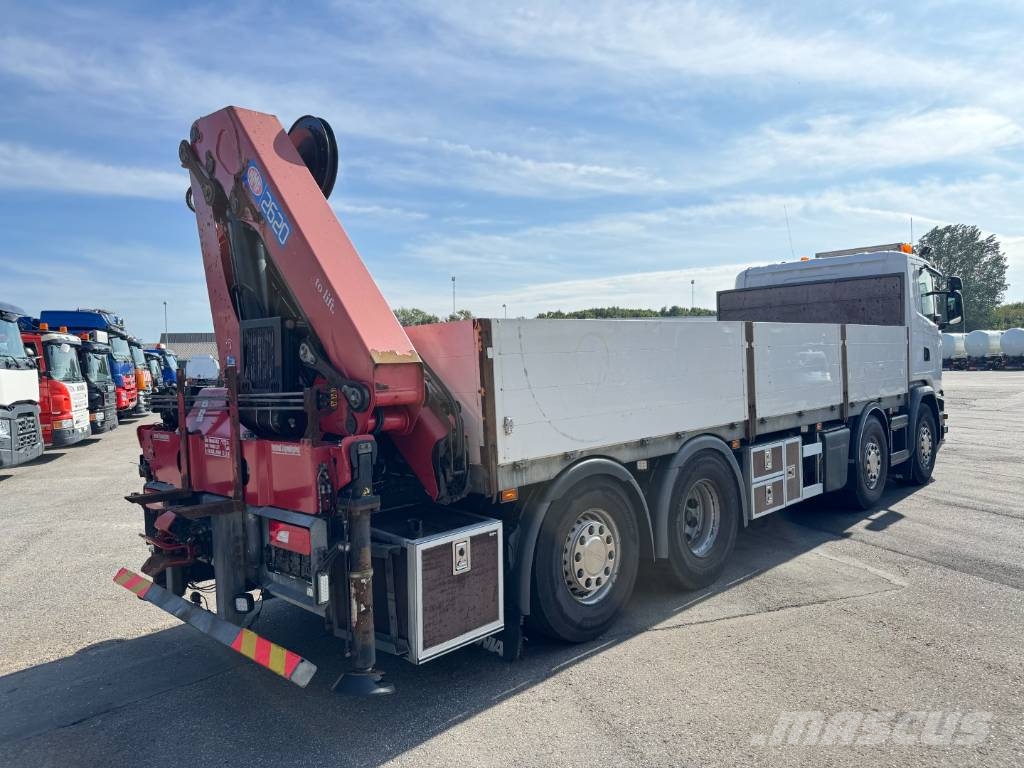 Scania G450 8x2*6 Euro 6 / Crane HMF 2620 K5 Camiones grúa