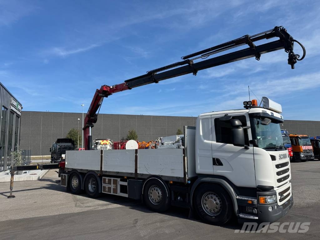 Scania G450 8x2*6 Euro 6 / Crane HMF 2620 K5 Camiones grúa