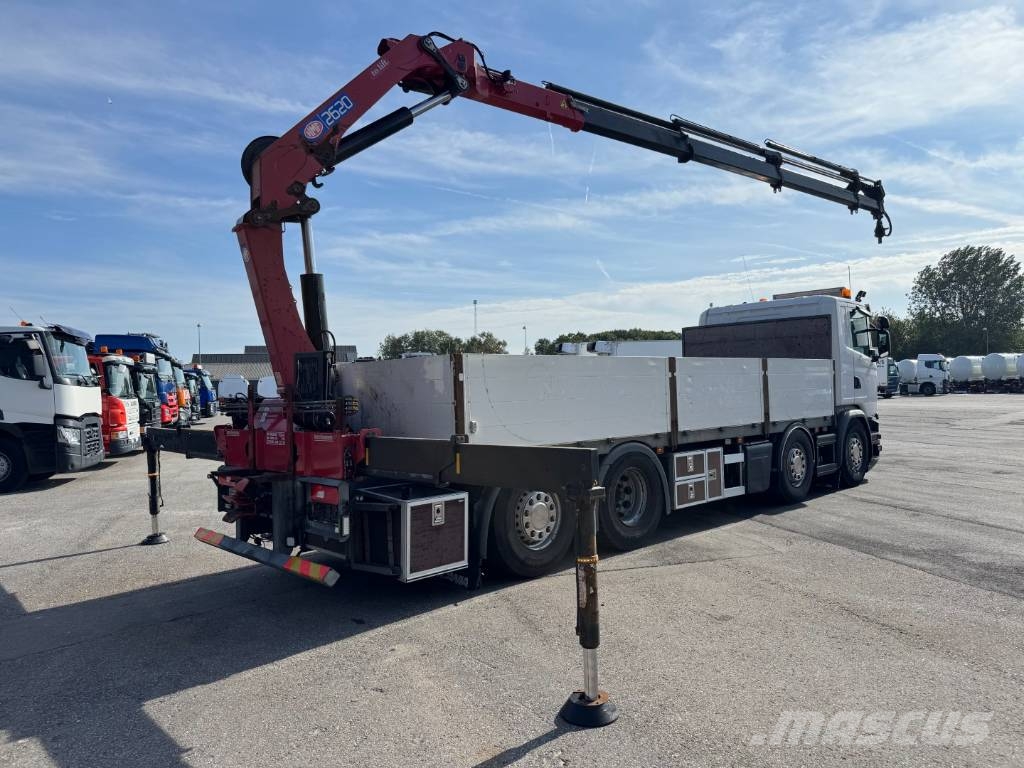 Scania G450 8x2*6 Euro 6 / Crane HMF 2620 K5 Camiones grúa