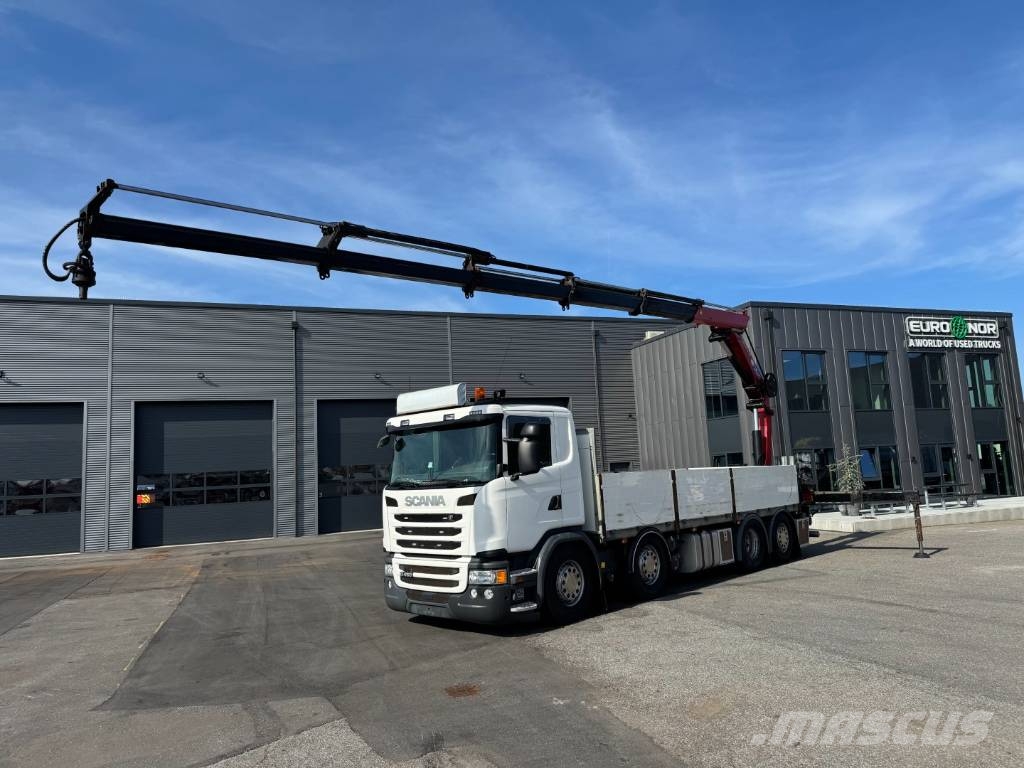Scania G450 8x2*6 Euro 6 / Crane HMF 2620 K5 Camiones grúa