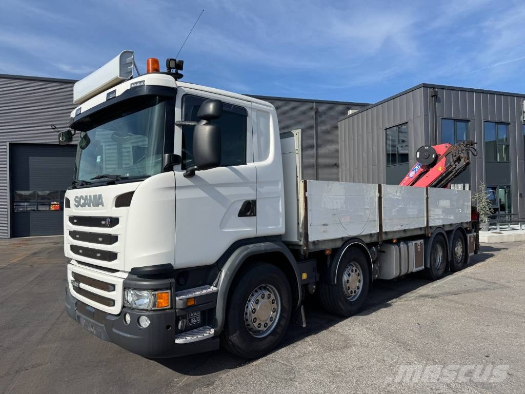 Scania G450 8x2*6 Euro 6 / Crane HMF 2620 K5 Camiones grúa