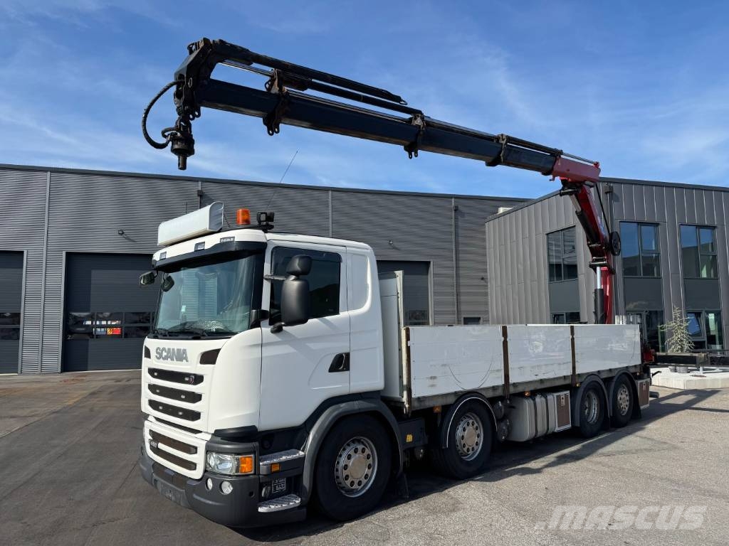 Scania G450 8x2*6 Euro 6 / Crane HMF 2620 K5 Camiones grúa