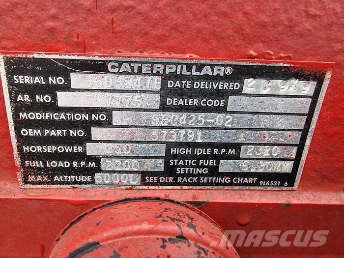 CAT 3306 PC Otros componentes