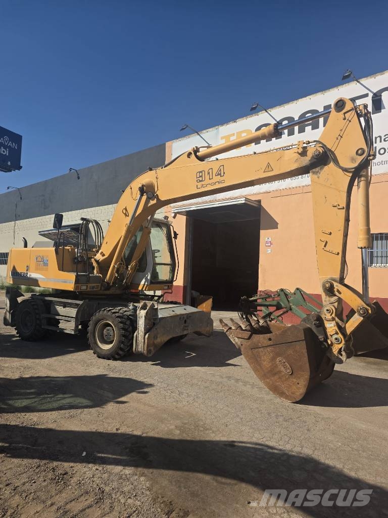 Liebherr 914 litronic حفارات بعجل