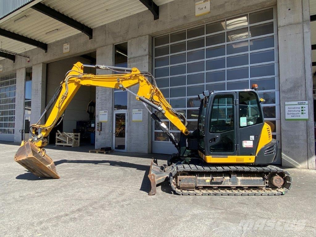 Kubota KX080-4 Verstell-Ausleger OilQuick OQ45 KLIMA حفارات وسط 7 طن - 12 طن