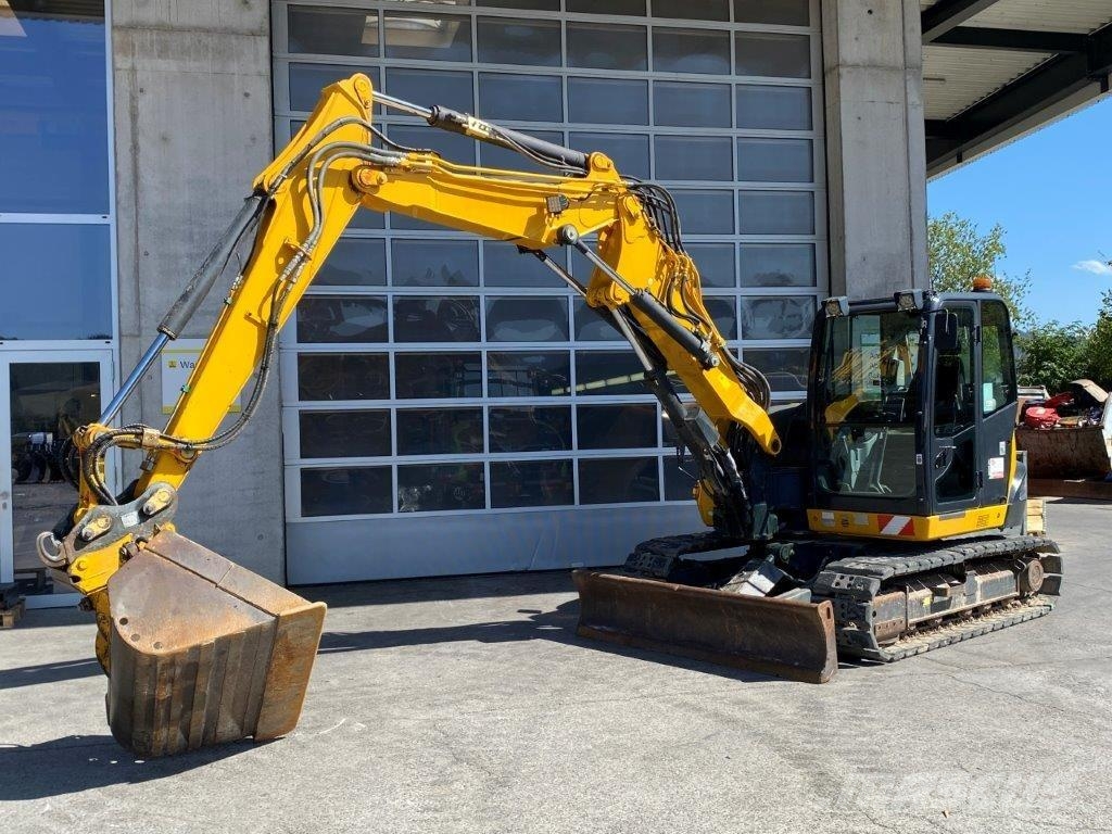 Kubota KX080-4 Verstell-Ausleger OilQuick OQ45 KLIMA حفارات وسط 7 طن - 12 طن