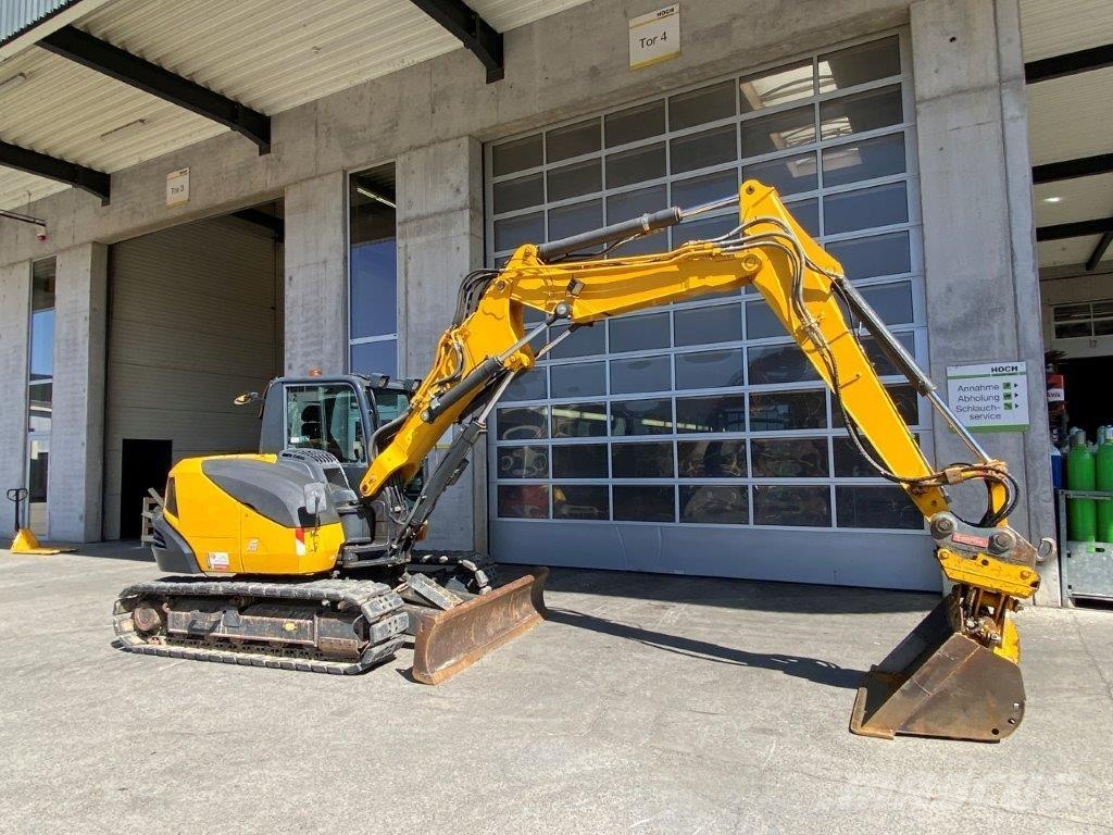 Kubota KX080-4 Verstell-Ausleger OilQuick OQ45 KLIMA حفارات وسط 7 طن - 12 طن