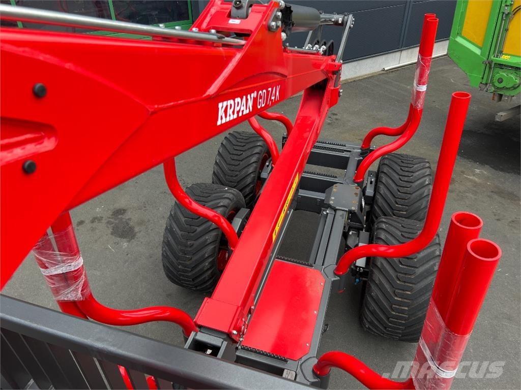 Krpan GP 13 D mit Kran GD 7,4 K 农业机械-其他