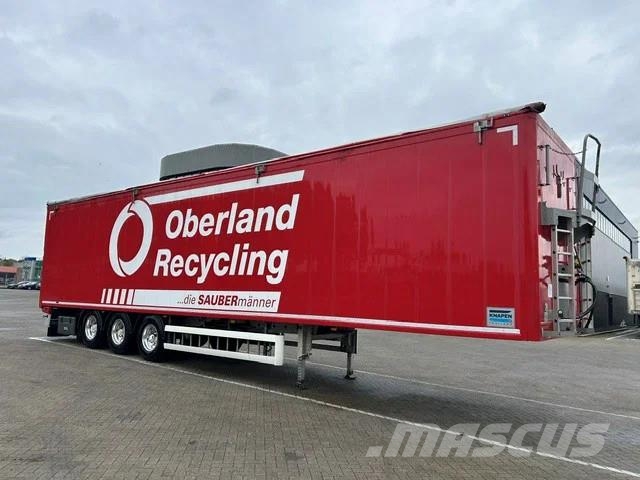 Knapen Trailers K200 - 92m3 Liftachse BPW 10mm Alcoa Tovorne pohodne polprikolice