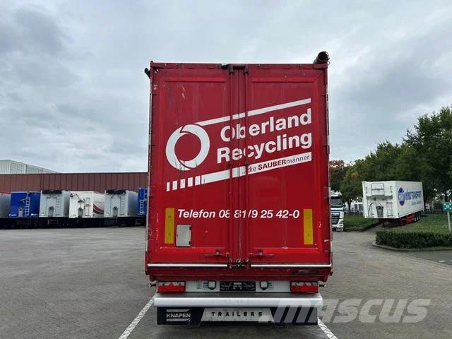 Knapen Trailers K200 - 92m3 Liftachse BPW 10mm Alcoa Tovorne pohodne polprikolice