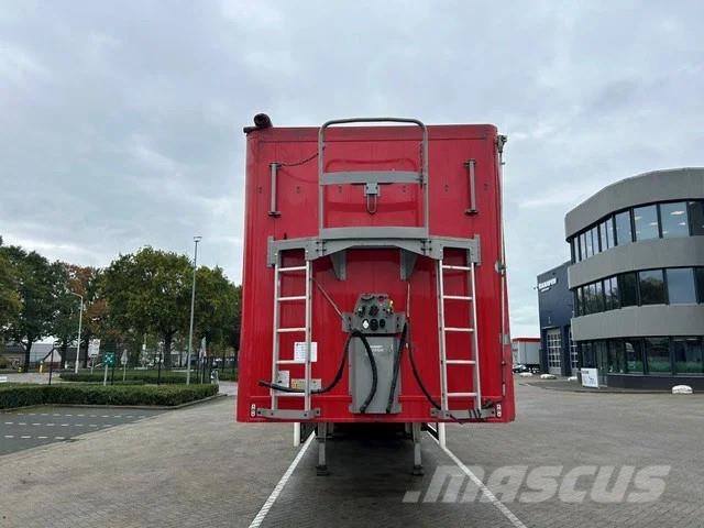 Knapen Trailers K200 - 92m3 Liftachse BPW 10mm Alcoa Tovorne pohodne polprikolice