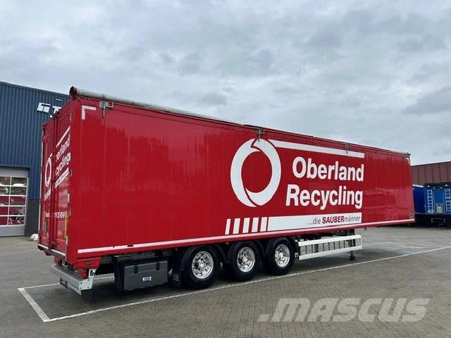 Knapen Trailers K200 - 92m3 Liftachse BPW 10mm Alcoa Tovorne pohodne polprikolice