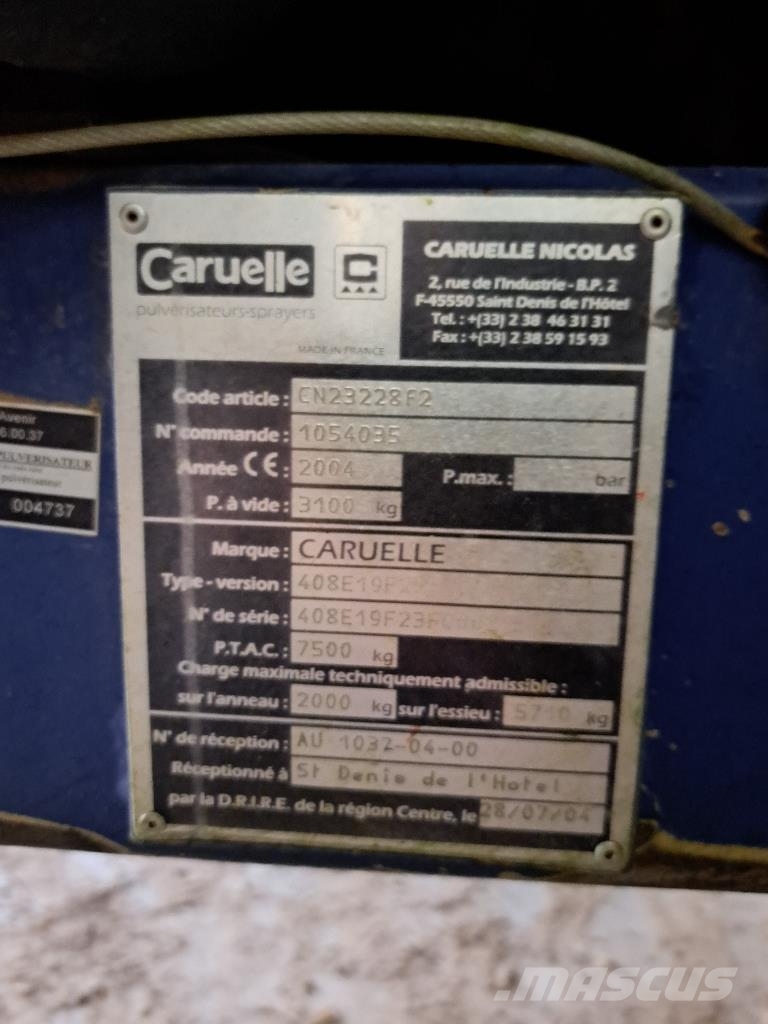 Caruelle Olympia 320 S 牽引型スプレイヤー