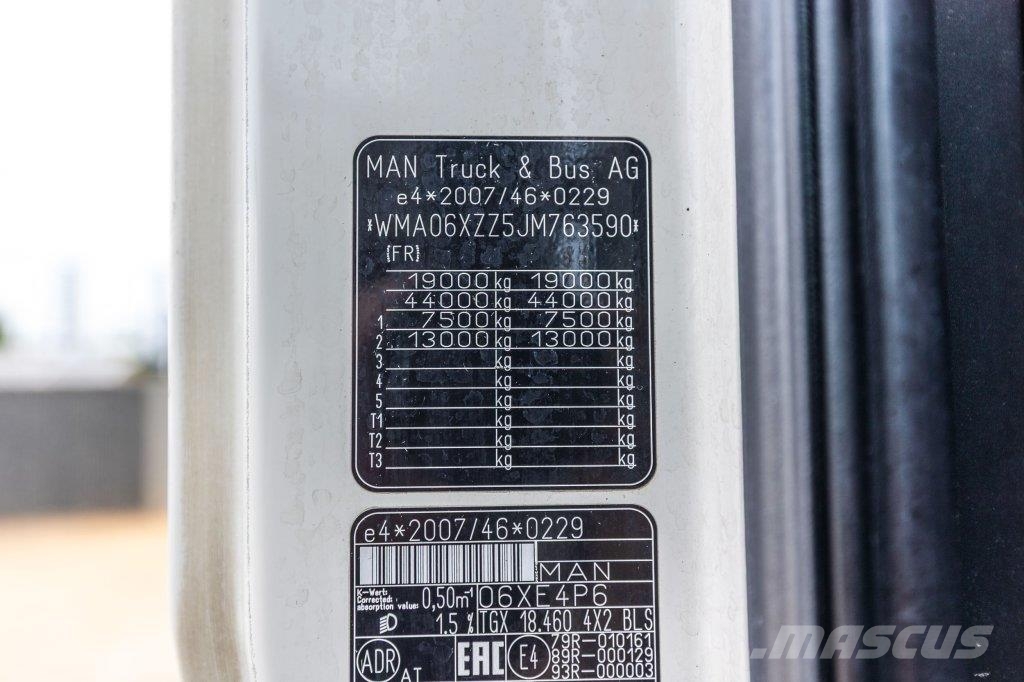 MAN TGX 18.460 XLX+INTARDER Çekiciler