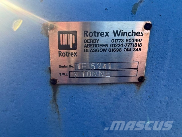 Bosch electric winch 3 t Комплектуючі і запасні частини для бурових установок