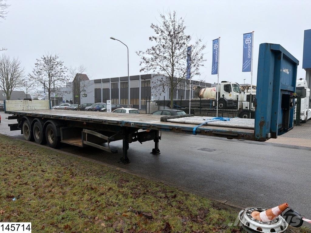 Lecitrailer open laadbak Pritschenauflieger